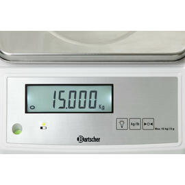scales digital weighing range 15 kg subdivision 5 g product photo  S