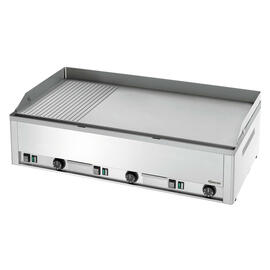 griddle plate GDP 980E-GR | 2/3 smooth | 1/3 grilled | 3 heating zones 3 kW product photo  S
