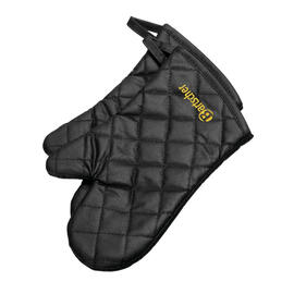 oven gloves 300 cotton black 1 pair 300 mm x 200 mm product photo