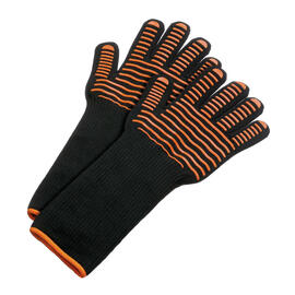 grill gloves 425 black and orange thermal protection up to +500°C product photo  S
