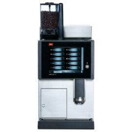 fully automatic coffee machine metallic black 400 volts 7000 watts product photo