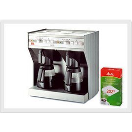 filter coffee maker 192 A2 grey  | 4 x 2 ltr | 400 volts 4110 watts | 4 hotplates product photo