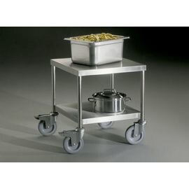 kitchen stool Khfa / 45 | 450 mm  x 450 mm  H 500 mm | wheeled product photo