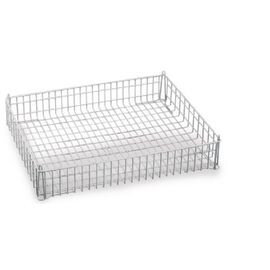 stackable dish basket Sta-GeKo/besch 650/530/75 grey  H 75 mm product photo