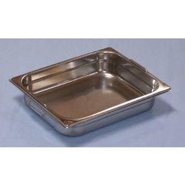 GN container GN 1/2  x 65 mm BGN1/2-65 stainless steel 0.8 mm | drop handles product photo