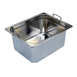 GN container GN 1/2  x 65 mm BGN1/2-65 stainless steel 0.8 mm | stiff handles product photo