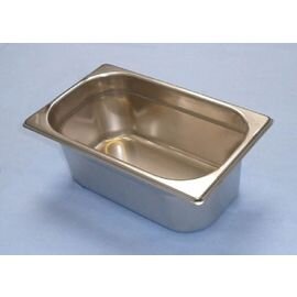 GN container GN 1/4  x 100 mm BGN1/4-100 stainless steel 0.8 mm product photo