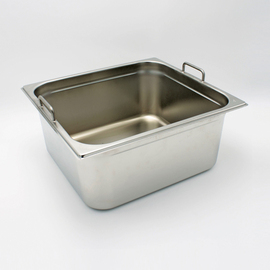 GN container GN 2/3  x 150 mm BGN2/3-150 stainless steel 0.8 mm | stiff handles product photo