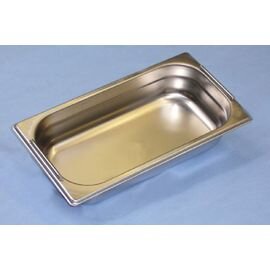 GN container GN 1/3  x 65 mm BGN1/3-65 stainless steel 0.8 mm | drop handles product photo