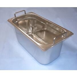 GN container GN 1/3  x 150 mm BGN1/3-150 stainless steel 0.8 mm | stiff handles product photo