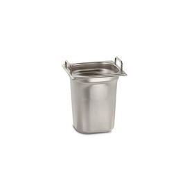GN container GN 1/6  x 150 mm BGN1/6-150 stainless steel 0.8 mm | stiff handles product photo