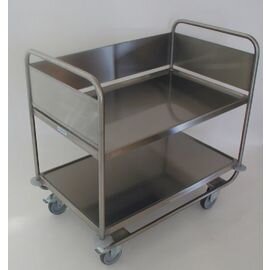 clearing trolley ARW 10x6/2 HS  | 2 shelves  L 1095 mm  B 695 mm  H 1023 mm product photo