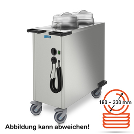 plate stacker suitable for 122 pieces dish Ø 180 - 330 mm number of crockery stacks 2 product photo