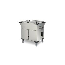 food trolley SPTW-2/EBF-S heatable  • 2 basins product photo