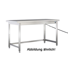 work table without ground floor L 2200 mm W 700 mm H 850 mm product photo