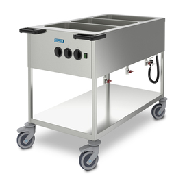 food serving trolley SPA EB-3 FH heatable 2100 watts • 3 basins product photo