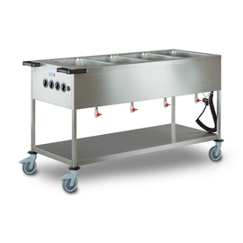 food serving trolley SPA/EB-4 heatable 2800 watts • 4 basins product photo