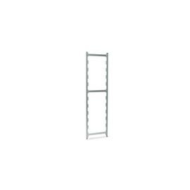 shelf rack NORM 25 stainless steel 600 mm  H 1800 mm bay load 600 kg product photo