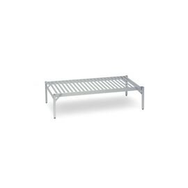 floor grid NORM 20 aluminium 1000 mm 500 mm  H 300 mm grid shelf (shelves) shelf load 200 kg product photo