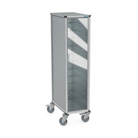 tray clearing trolley 1/7 GN TAWALU  | 325 x 530 mm  H 1650 mm | space between boards 175 mm product photo