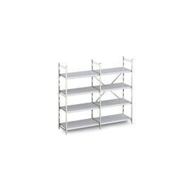 standing rack NORM 12 | 3250 mm 500 mm H 1800 mm | 4 closed shelf board(s) product photo