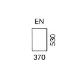 tray clearing trolley 1/6 EN TAWALU  | 370 x 530 mm  H 1450 mm | space between boards 175 mm product photo  S