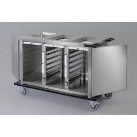 cold food serving trolley KSPA-3 coolable  • 3 basins product photo
