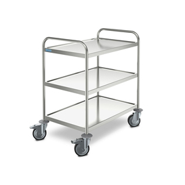 serving trolley MSW 8x5/3 | 3 shelves 800 x 500 mm | 895 mm x 595 mm H 950 mm product photo