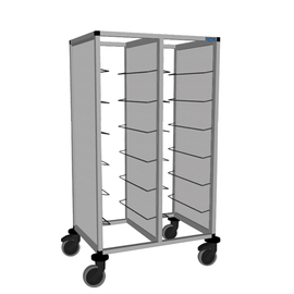 tray clearing trolley 2/12 UNI TAWALU  | 344 x 460 mm  H 1435 mm product photo