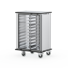 tray trolley TTW/M 2/20 L-EN-115 H 1592 mm | 2 wing doors product photo