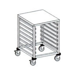 shelved trolley RWG/7L gastronorm  | suitable for 7 trays product photo