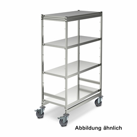 shelved trolley RTW/Z 12-5/1652 incl. solid shelf H 1652 mm product photo