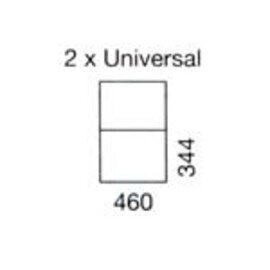 tray clearing trolley 1/20 UNI TAWALU  | 460 x 344 mm  H 1650 mm | space between boards 125 mm product photo