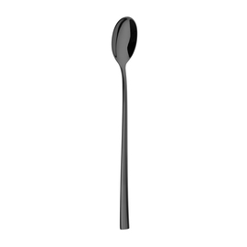 lemonade spoon|yogurt spoon|longdrink spoon MONTEREY 6160 PVD-Black stainless steel PVD L 210 mm product photo