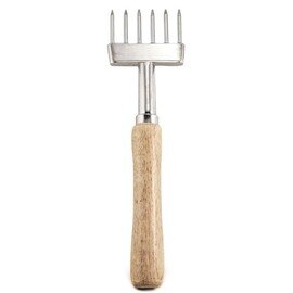 ice pick wooden handle 6 tines  L 230 mm  B 55 mm product photo