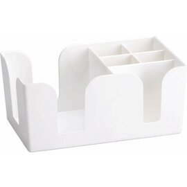 bar caddy white 6 compartments 240 mm  B 150 mm product photo