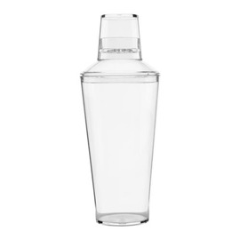 cocktail shaker three-piece clear transparent | effective volume 740 ml product photo