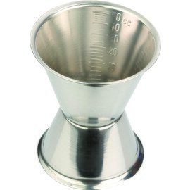 bar measuring cup|jigger metal filling capacity 35 ml | 50 ml calibration marks 35 ml | 50 ml product photo