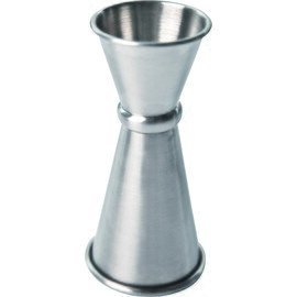 bar measuring cup|jigger stainless steel filling capacity 25 ml|50 ml calibration marks 25 ml|50 ml product photo