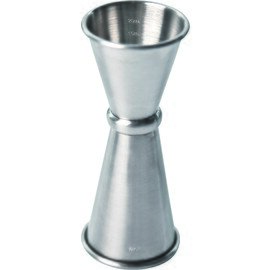 bar measuring cup|jigger stainless steel filling capacity 30 ml | 45 ml calibration marks 30 ml | 45 ml product photo