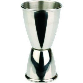 bar measuring cup|jigger stainless steel filling capacity 20 ml|40 ml calibration marks 20 ml|40 ml product photo