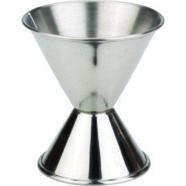 bar measuring cup|US jigger stainless steel calibration marks 15 ml|22 ml product photo