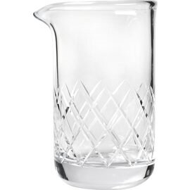 stirring glass with relief 650 ml  H 158 mm product photo