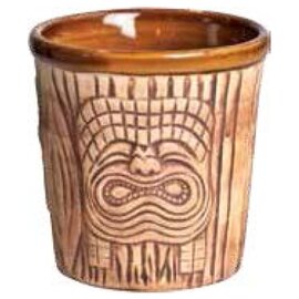 Tiki Tiki mug 43 cl ceramics with relief  H 100 mm product photo