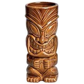 Tiki Tiki mug 42 cl ceramics with relief  H 170 mm product photo