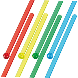 cocktail stirrer flat  • ball different colours  L 185 mm | 500 pieces product photo
