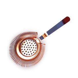 bar strainer copper | spiral spring product photo