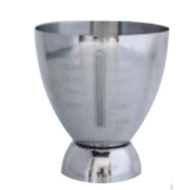 bar measuring cup|jigger stainless steel filling capacity 130 ml product photo