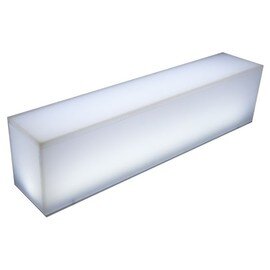 bottles stair with illumination plastic transparent | 1 tier | 500 mm  x 100 mm  H 90 mm product photo