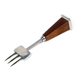 ice pick wooden handle 3 tines product photo